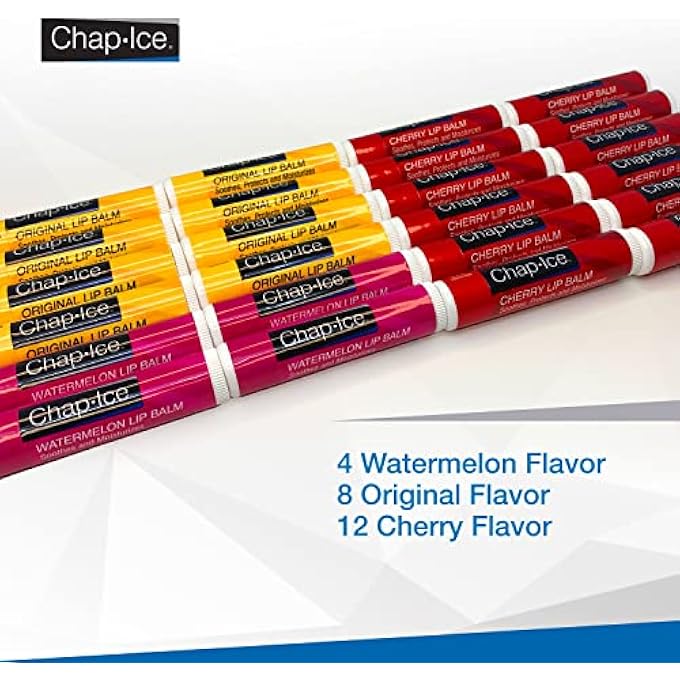 Chap Ice ASSORTED LIP BALM - PACK OF 24 (REFILL (NO DISPLAY)) - Image 2